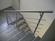 バルコニー/台地/階段のための304の316の316Lステンレス鋼の手すりのポスト